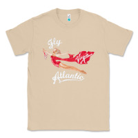 Mushroom princess diana virgin atlantic fly atlantic Classic Tee - linhVisuals