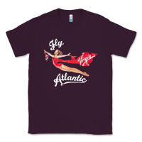 Plum princess diana virgin atlantic fly atlantic Classic Tee - linhVisuals