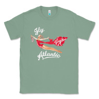 Sage princess diana virgin atlantic fly atlantic Classic Tee - linhVisuals