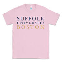 Bubblegum Pink suffolk university Classic Tee - linhVisuals