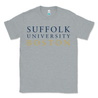 Heather Grey suffolk university Classic Tee - linhVisuals