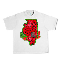Lunar Rock illinois watermelon Urban Heavy Tee - RacoonDesign