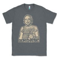 Charcoal Heather vintage charles bukowski Classic Tee - linhVisuals