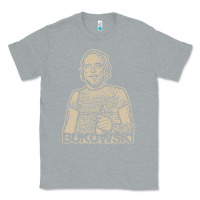Heather Grey vintage charles bukowski Classic Tee - linhVisuals