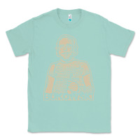 Seafoam vintage charles bukowski Classic Tee - linhVisuals