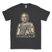 Smoke vintage charles bukowski Classic Tee - linhVisuals