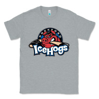 Heather Grey Ice-Hogs Classic Tee - linhVisuals