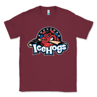 Burgundy Ice-Hogs Classic Tee - linhVisuals