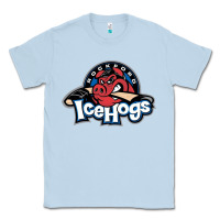 Dusty Blue Ice-Hogs Classic Tee - linhVisuals