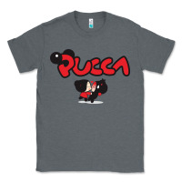 Charcoal Heather pucca and garu Classic Tee - linhVisuals
