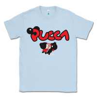 Dusty Blue pucca and garu Classic Tee - linhVisuals