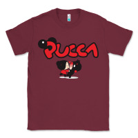 Burgundy pucca and garu Classic Tee - linhVisuals