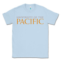 Dusty Blue University of the Pacific Classic Tee - linhVisuals