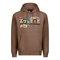 Chestnut daisy auntie Premium Hoodie - AdoDesignShop