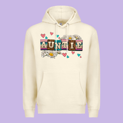 Daisy Auntie Premium Hoodie Designed By Adodesignshop