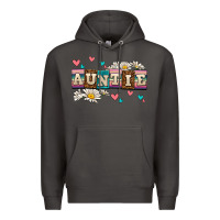 Smoke daisy auntie Premium Hoodie - AdoDesignShop