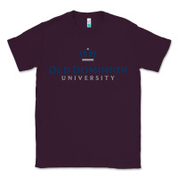 Plum Old Dominion University Classic Tee - linhVisuals