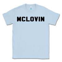 Dusty Blue mclovin novelty humor Classic Tee - linhVisuals