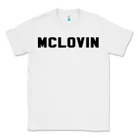 White mclovin novelty humor Classic Tee - linhVisuals
