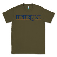 Army Green Pepperdine University Classic Tee - linhVisuals