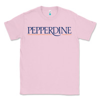 Bubblegum Pink Pepperdine University Classic Tee - linhVisuals