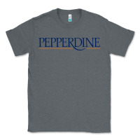 Charcoal Heather Pepperdine University Classic Tee - linhVisuals