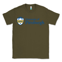 Army Green University of Pittsburgh Classic Tee - linhVisuals