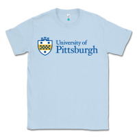 Dusty Blue University of Pittsburgh Classic Tee - linhVisuals