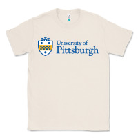 Natural University of Pittsburgh Classic Tee - linhVisuals