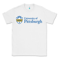 White University of Pittsburgh Classic Tee - linhVisuals