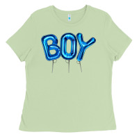 Matcha Balloon Boy Ladies Tee - Artiststas