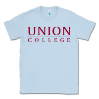 Dusty Blue union college Classic Tee - linhVisuals