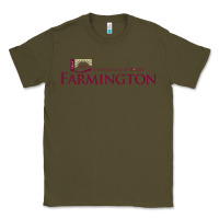 Army Green university of maine at farmington Classic Tee - linhVisuals
