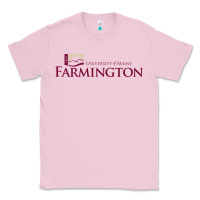 Bubblegum Pink university of maine at farmington Classic Tee - linhVisuals