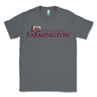 Charcoal Heather university of maine at farmington Classic Tee - linhVisuals