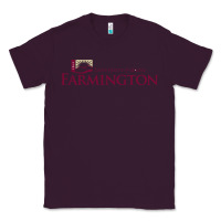 Plum university of maine at farmington Classic Tee - linhVisuals