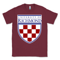 Burgundy University of Richmond Classic Tee - linhVisuals