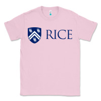Bubblegum Pink Rice University Classic Tee - linhVisuals