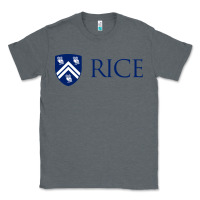 Charcoal Heather Rice University Classic Tee - linhVisuals