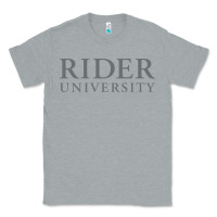 Heather Grey Rider University Classic Tee - linhVisuals