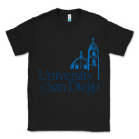 Black University of San Diego Classic Tee - linhVisuals