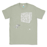Matcha qr code cube we are the borg Classic Tee - linhVisuals