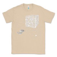 Mushroom qr code cube we are the borg Classic Tee - linhVisuals