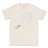 Natural qr code cube we are the borg Classic Tee - linhVisuals