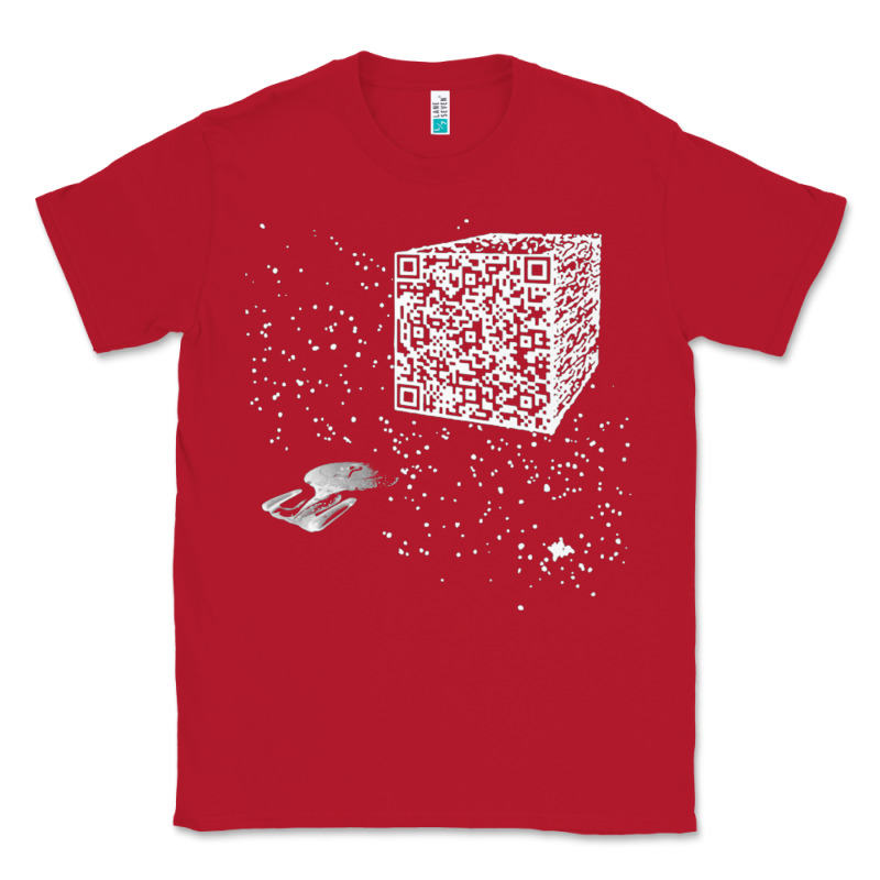 Qr Code Cube We Are The Borg Classic Tee by linhVisuals | Teevron