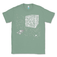Sage qr code cube we are the borg Classic Tee - linhVisuals