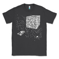 Smoke qr code cube we are the borg Classic Tee - linhVisuals