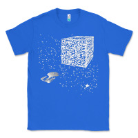 True Royal qr code cube we are the borg Classic Tee - linhVisuals