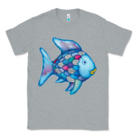 Heather Grey rainbow fish Classic Tee - linhVisuals