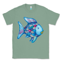 Sage rainbow fish Classic Tee - linhVisuals